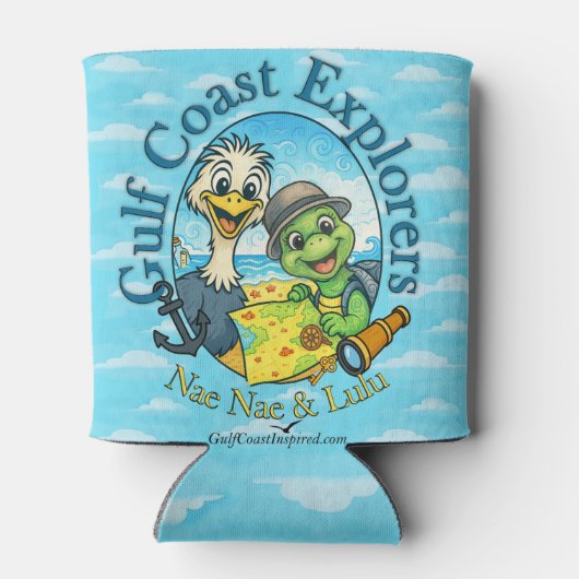 Nae Nae & Lulu Adventures Can Cozy 缶クーラー (裏面)