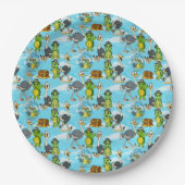 Nae Nae & Lulu Adventures Paper Plate ペーパープレート (正面)