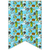 Nae Nae & Lulu BirthdayBbunting Banner バンティングフラッグ (第1の旗)