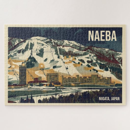 Naeba Niigata, Japan 1 - Jigsaw Puzzle 1014 ジグソーパズル (横)