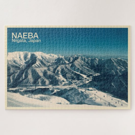 Naeba Niigata, Japan 2 - Jigsaw Puzzle 1014 ジグソーパズル (横)