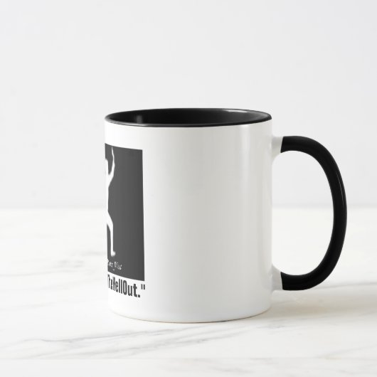 #NaeNaeTheHellOutのコーヒーカップ マグカップ (右)