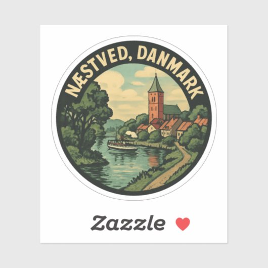 Næstved Denmark Church シール (シート)