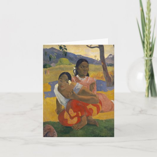 Nafea Faa Ipoipo?（いつ私と結婚するの？） カード (正面)