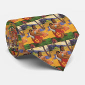 「Nafea Faa Ipoipo」-ポール・ゴーギャン ネクタイ (ロール)