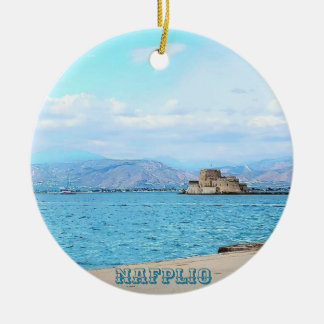 Nafplio Greece Souvenir Ornament セラミックオーナメント