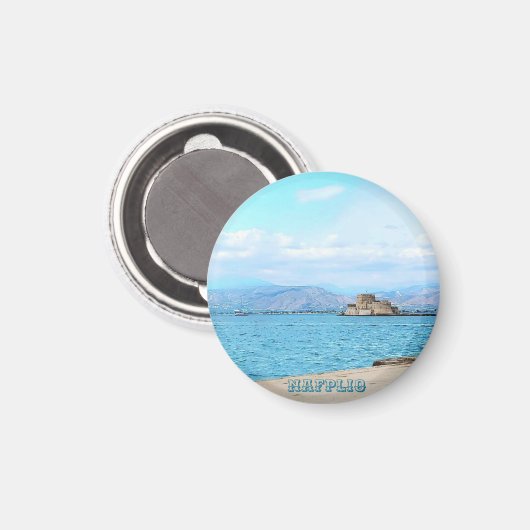 Nafplio Souvenir Magnet マグネット (正面/裏面)