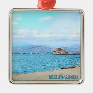 Nafplion Greece Souvenir Ornament メタルオーナメント