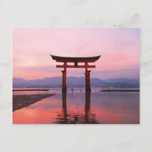 "Nagao Shrine in Kumamoto"(永尾神社・熊本)日本 ポストカード