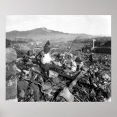 Nagasaki Japan After the Atomic Bomb ポスター (正面)
