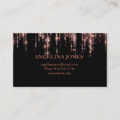 Nagel eleganten Typographie Visitenkarte 名刺 (裏面)