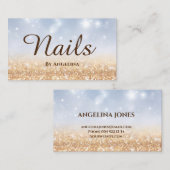 Nagel eleganten Typographie Visitenkarte 名刺 (正面/裏面)