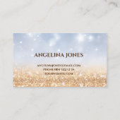 Nagel eleganten Typographie Visitenkarte 名刺 (裏面)