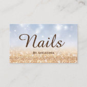 Nagel eleganten Typographie Visitenkarte 名刺 (正面)