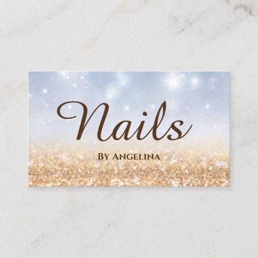 Nagel eleganten Typographie Visitenkarte 名刺 (正面)