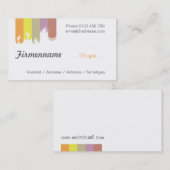 Nageldesign - Nagelpflege 名刺 (正面/裏面)
