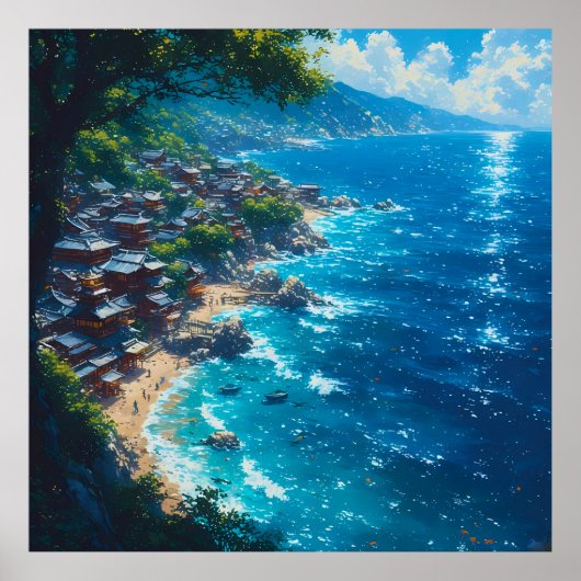 Nagisa no Yume “Dream of the Shore” ポスター (正面)