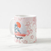 Nagoya ville du japon コーヒーマグカップ (正面左)