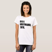 Nagymamaの最も最高のなハンガリーの祖母 Tシャツ (正面フル)