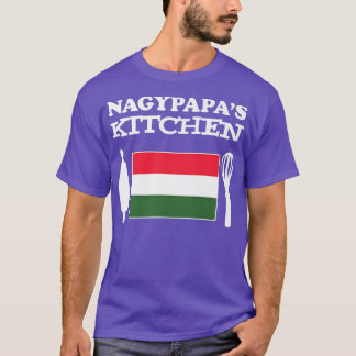 Nagypapa's Kitchen Hungarian Grandpa  Tシャツ