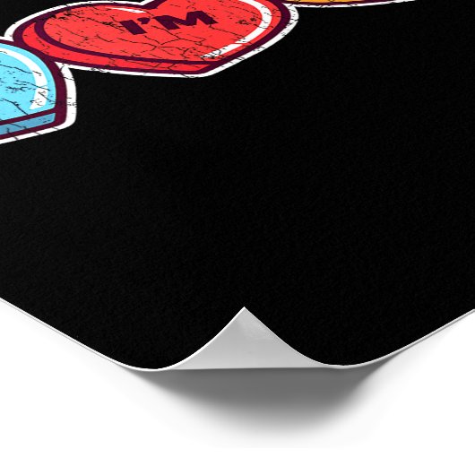 Nah Im Good Sarcastic Anti Valentines Funny Gift  ポスター (角)