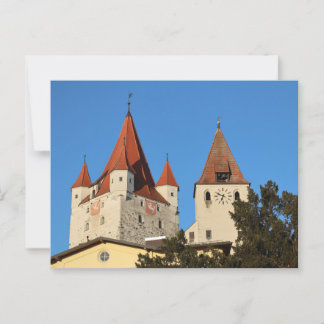 NAHAUFNAHME HAAGER SCHLOSSTÜRME AUF BLAUEM HIMMEL ポストカード