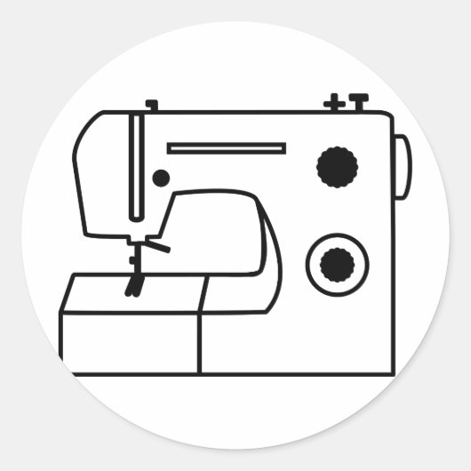 Nähmaschine ラウンドシール (正面)