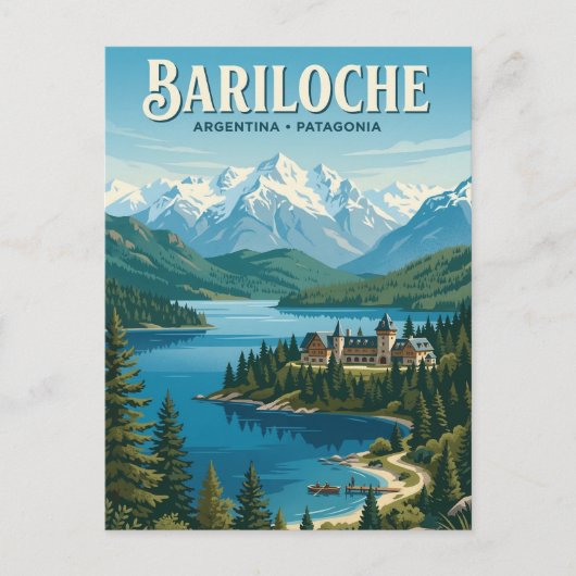 Nahuel Huapi Lake ポストカード (正面)