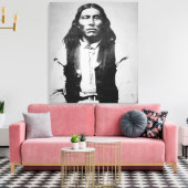 Naiche (d.1874)チリカワの最高指導者 キャンバスプリント (インサイチュ (リビング))