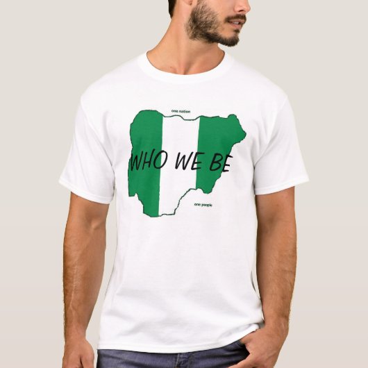 Naijaの文化的なショー Tシャツ (正面)