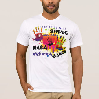 Naijaは不敬な言葉のTシャツを Tシャツ