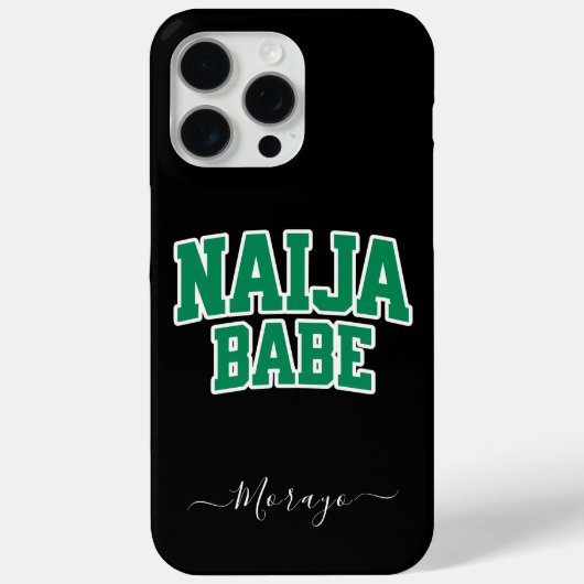 Naija Babe オリジナルスマホケース Case-Mate iPhoneケース (裏面)