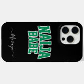 Naija Babe オリジナルスマホケース Case-Mate iPhoneケース (裏面 (横))