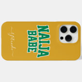 Naija Babe — オーダーメイドスマホケース Case-Mate iPhoneケース (裏面 (横))