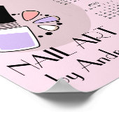 Nail Art Manicure Design 2026 Calendar Poster ポスター (角)