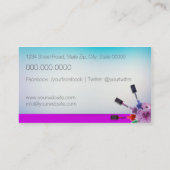 Nail Artist 名刺 (裏面)