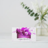 Nail Artist 名刺 (スタンド正面)