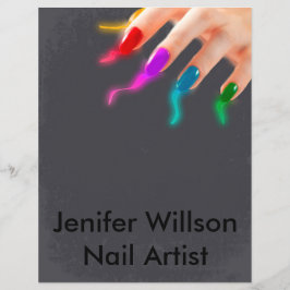 Nail Artist Flyer チラシ