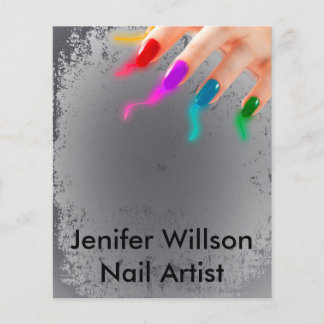Nail Artist Flyer チラシ