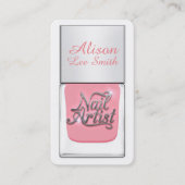 Nail Artist / Nail Polish 名刺 (正面)