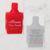 Nail Artist / Nail Polish 名刺 (正面/裏面)