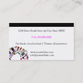 Nail Artist / Nail Polish circle 名刺 (裏面)