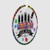 NAIL BOSS - 裏面もチェック! オーナメント (正面)
