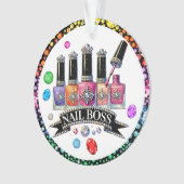 NAIL BOSS - 裏面もチェック! オーナメント (正面)