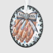 NAIL BOSS - 裏面編集可能！ オーナメント (正面)