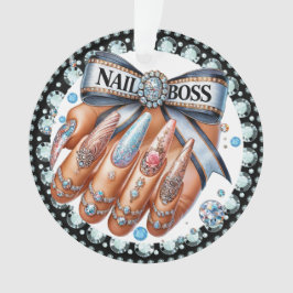 NAIL BOSS - 裏面編集可能! オーナメント