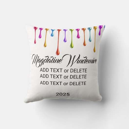 NAIL BOSS - See Back! クッション (裏面)