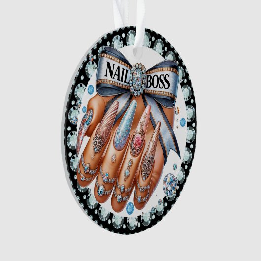 NAIL BOSS - SeeBack! オーナメント (正面)