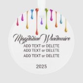 NAIL BOSS - SeeBack! オーナメント (裏面)