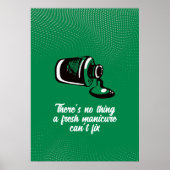 Nail Lover Fresh Mani Print ポスター (正面)